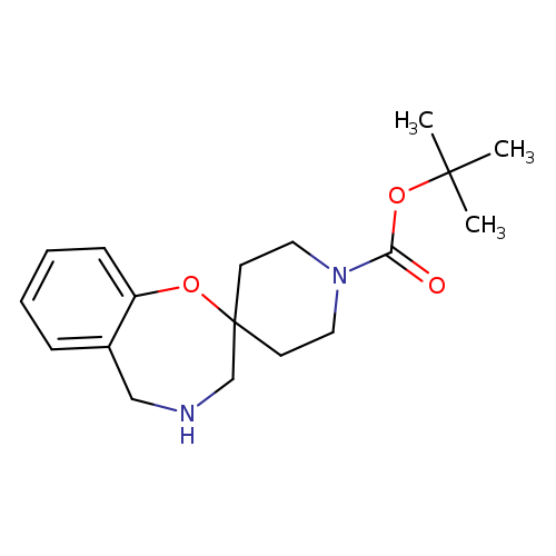 tert-butyl 4,5-dihydro-3H-spiro[1,4-benzoxazepine-2,4'-piperidine]-1'-carboxylate