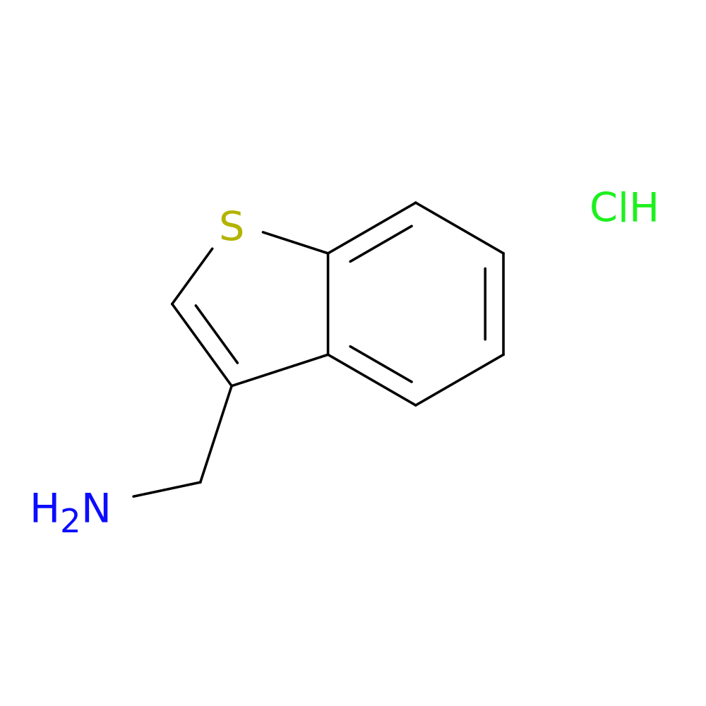 Benzo[b]thiophen-3-ylmethanamine hydrochloride