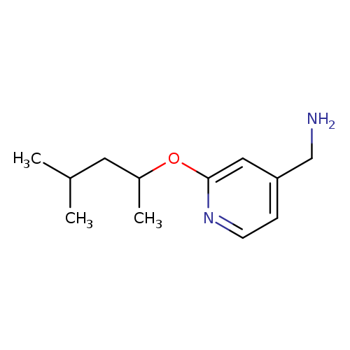 (2-[(4-Methylpentan-2-yl)oxy]pyridin-4-yl)methanamine