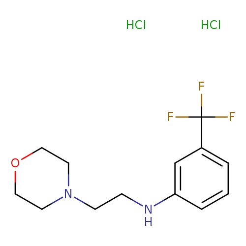N-[2-(morpholin-4-yl)ethyl]-3-(trifluoromethyl)aniline dihydrochloride