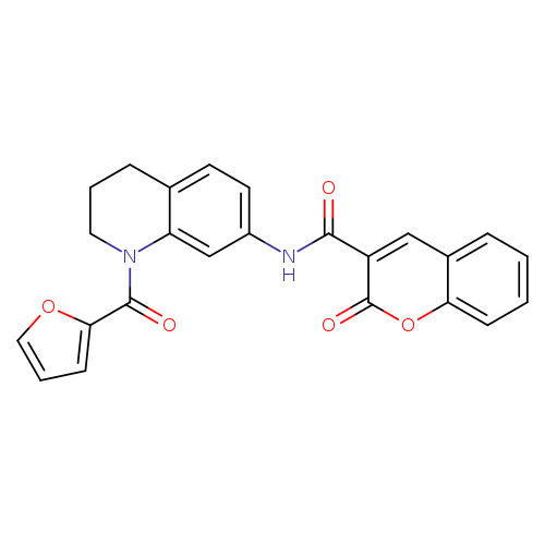 N-[1-(furan-2-carbonyl)-1,2,3,4-tetrahydroquinolin-7-yl]-2-oxo-2H-chromene-3-carboxamide