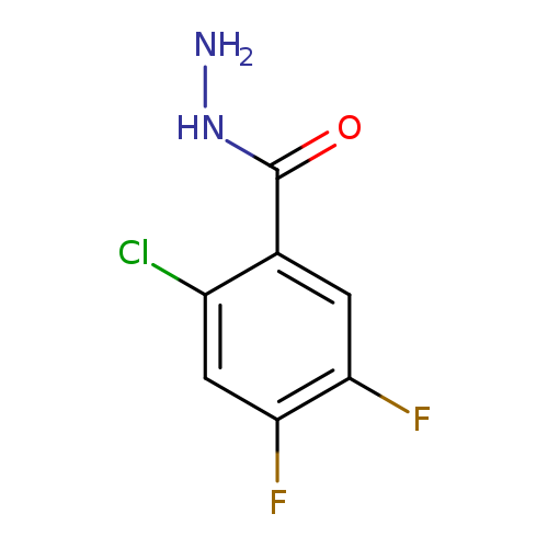 2-Chloro-4,5-difluorobenzohydrazide