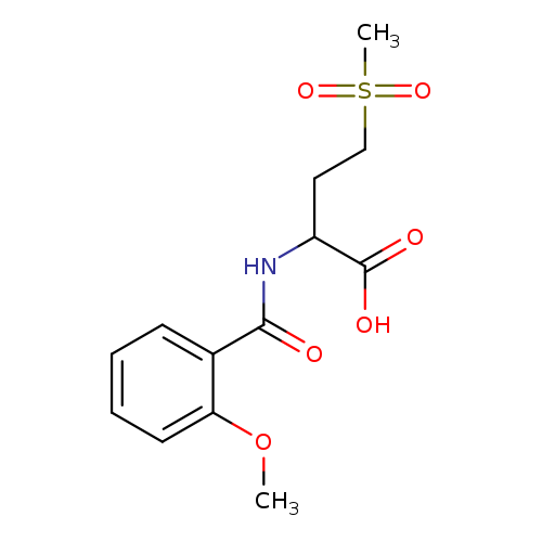 4-methanesulfonyl-2-[(2-methoxyphenyl)formamido]butanoic acid