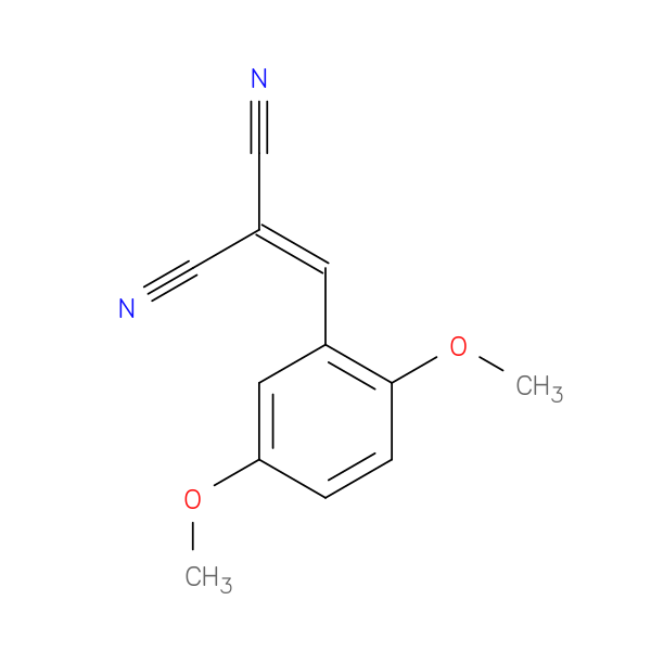 2-(2,5-Dimethoxybenzylidene)malononitrile