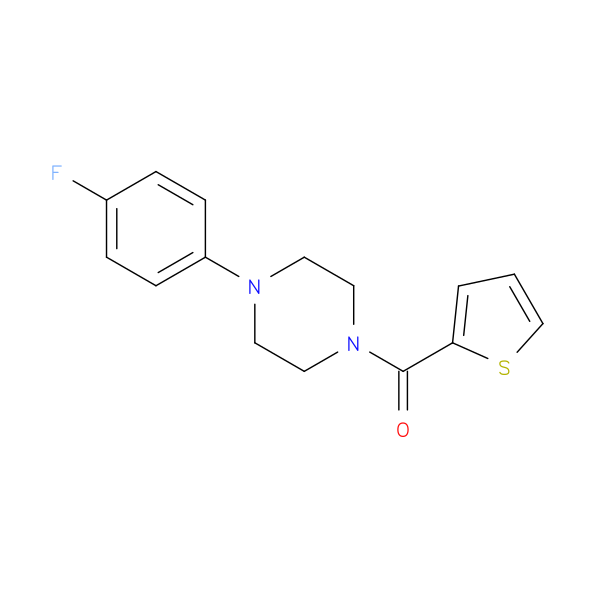 1-(4-fluorophenyl)-4-(thiophene-2-carbonyl)piperazine