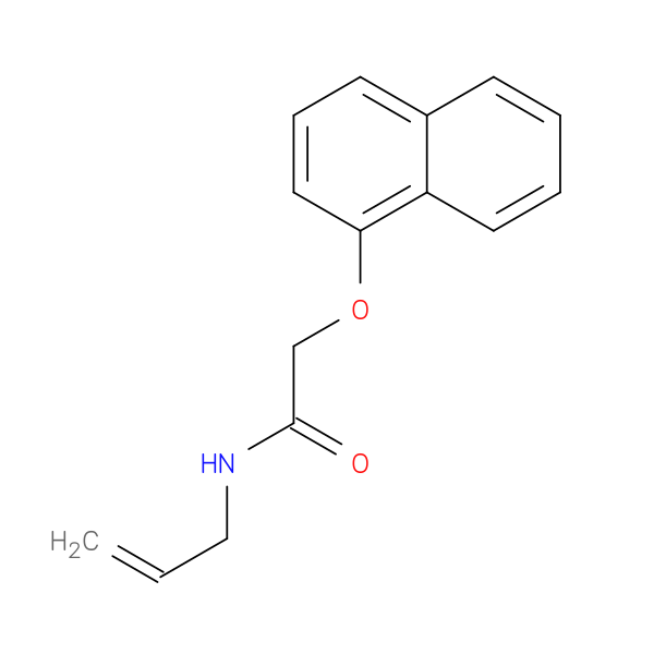 2-(naphthalen-1-yloxy)-N-(prop-2-en-1-yl)acetamide