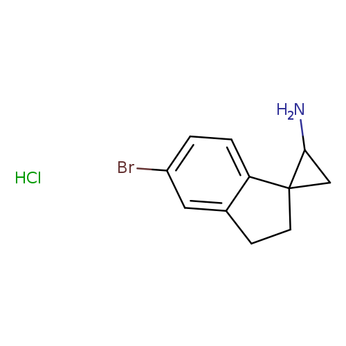 5'-bromo-2',3'-dihydrospiro[cyclopropane-1,1'-indene]-3-amine hydrochloride