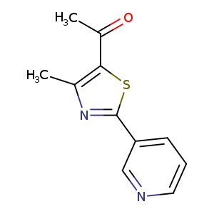1-(4-Methyl-2-(pyridin-3-yl)thiazol-5-yl)ethanone