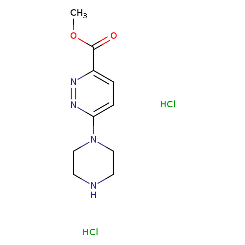 Methyl 6-(piperazin-1-yl)pyridazine-3-carboxylate dihydrochloride