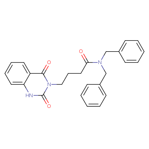 N,N-dibenzyl-4-(2,4-dioxo-1,2,3,4-tetrahydroquinazolin-3-yl)butanamide