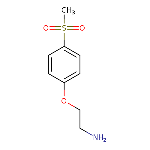 1-(2-Aminoethoxy)-4-methanesulfonylbenzene