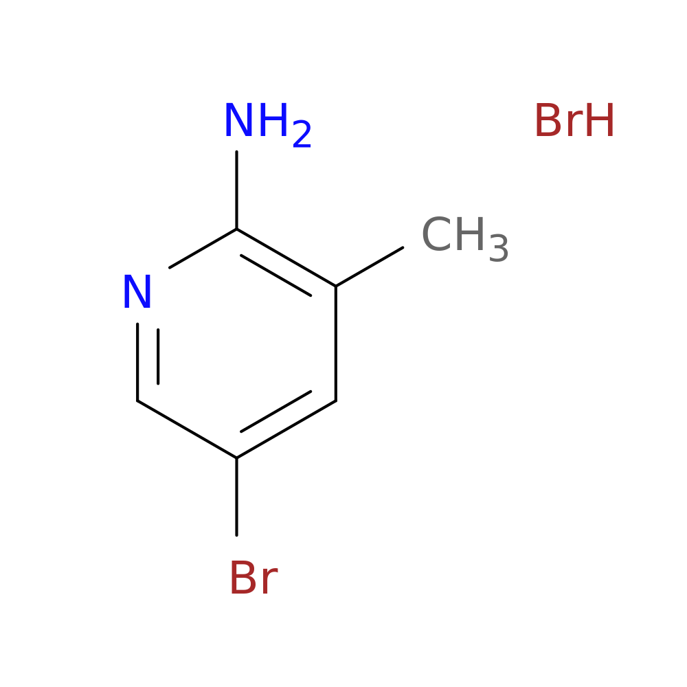 2-Amino-5-bromo-3-methylpyridine HBr