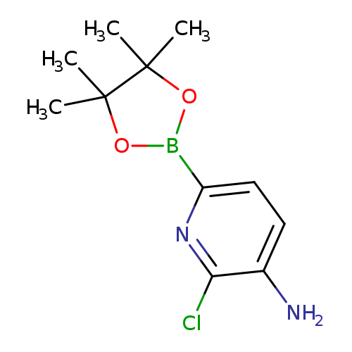 3-Amino-2-chloropyridine-6-boronic acid, pinacol ester