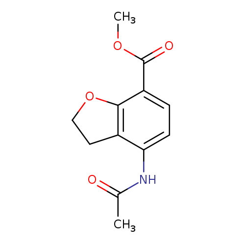 Methyl 4-acetamido-2,3-dihydrobenzofuran-7-carboxylate