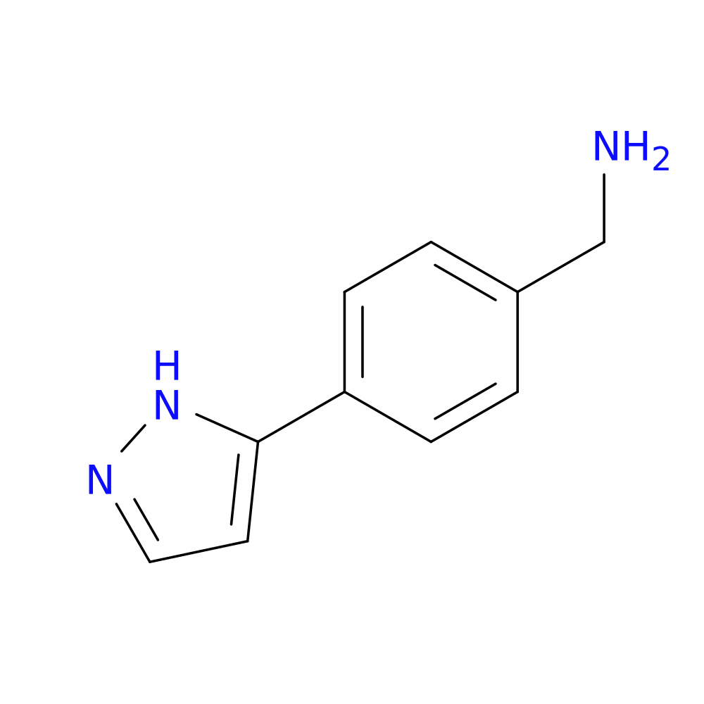 (4-(1H-Pyrazol-5-yl)phenyl)methanamine