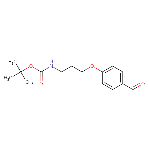 tert-butyl N-[3-(4-formylphenoxy)propyl]carbamate