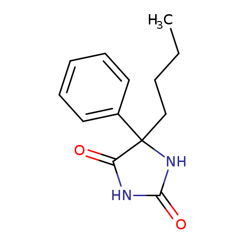 5-butyl-5-phenylimidazolidine-2,4-dione