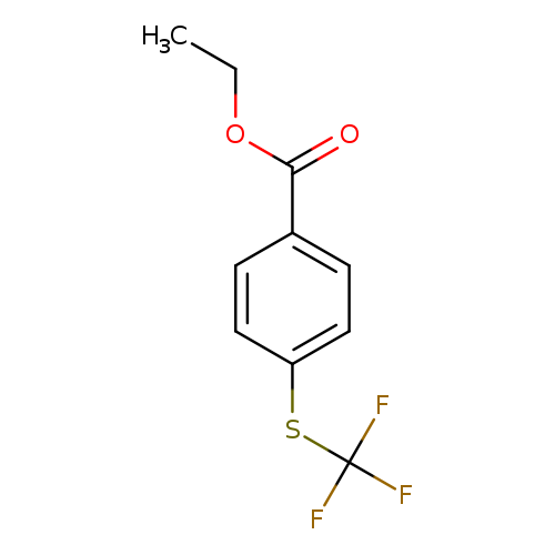 4-TRIFLUOROMETHYLTHIO-BENZOIC ACID ETHYL ESTER