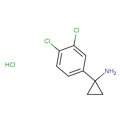 1-(3,4-dichlorophenyl)cyclopropan-1-amine hydrochloride