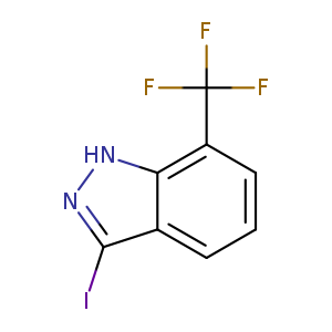 1H-Indazole, 3-iodo-7-(trifluoromethyl)-