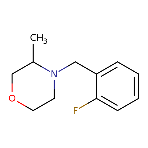 4-[(2-fluorophenyl)methyl]-3-methylmorpholine