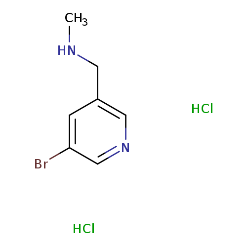 [(5-bromopyridin-3-yl)methyl](methyl)amine dihydrochloride