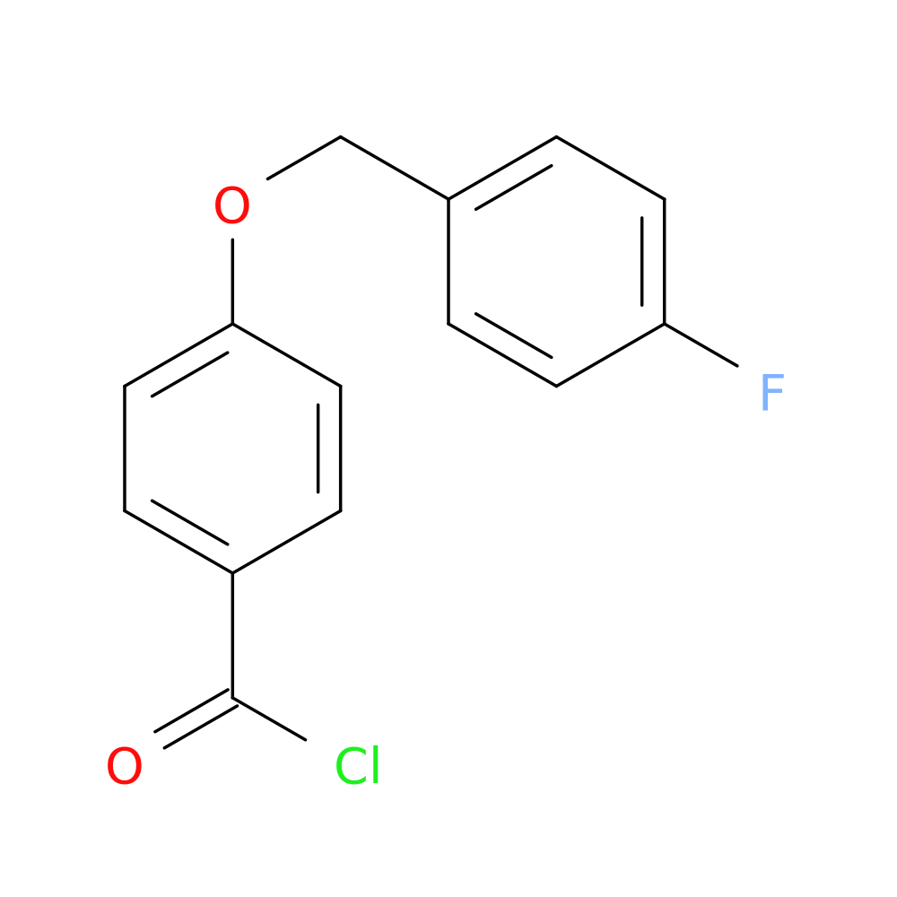 4-[(4-Fluorobenzyl)oxy]benzoyl chloride