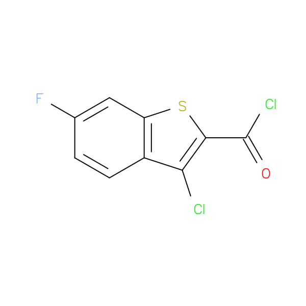 3-Chloro-6-fluorobenzo[b]thiophene-2-carbonyl chloride