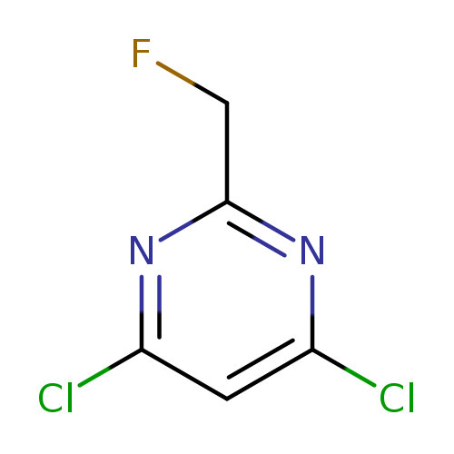 4,6-dichloro-2-(fluoromethyl)pyrimidine