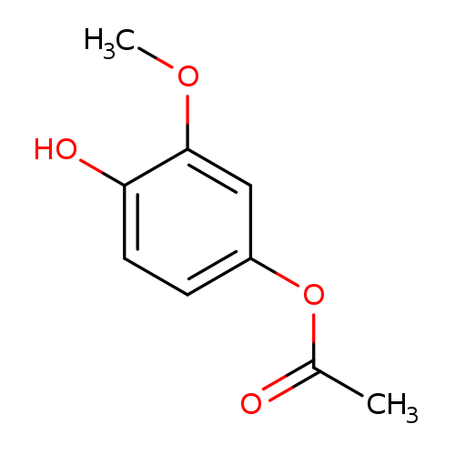 4-Hydroxy-3-methoxyphenyl acetate