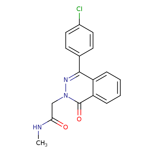 2-(4-(4-chlorophenyl)-1-oxo-2(1H)-phthalazinyl)-N-methylacetamide