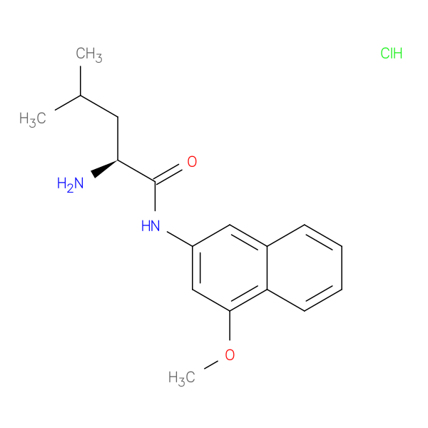 (S)-2-Amino-N-(4-methoxynaphthalen-2-yl)-4-methylpentanamide hydrochloride
