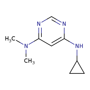 N4-Cyclopropyl-N6,N6-dimethylpyrimidine-4,6-diamine