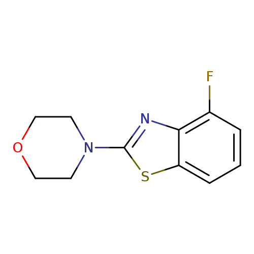 4-fluoro-2-(morpholin-4-yl)-1,3-benzothiazole