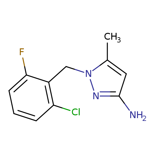 1-(2-Chloro-6-fluorobenzyl)-5-methyl-1H-pyrazol-3-amine