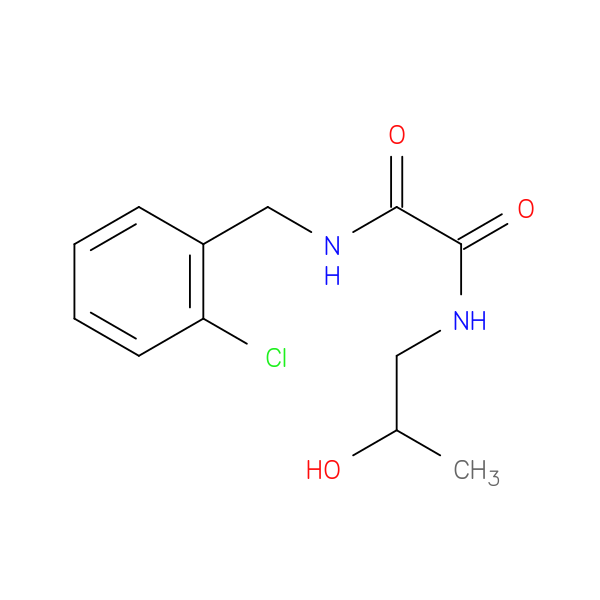 N'-[(2-chlorophenyl)methyl]-N-(2-hydroxypropyl)ethanediamide