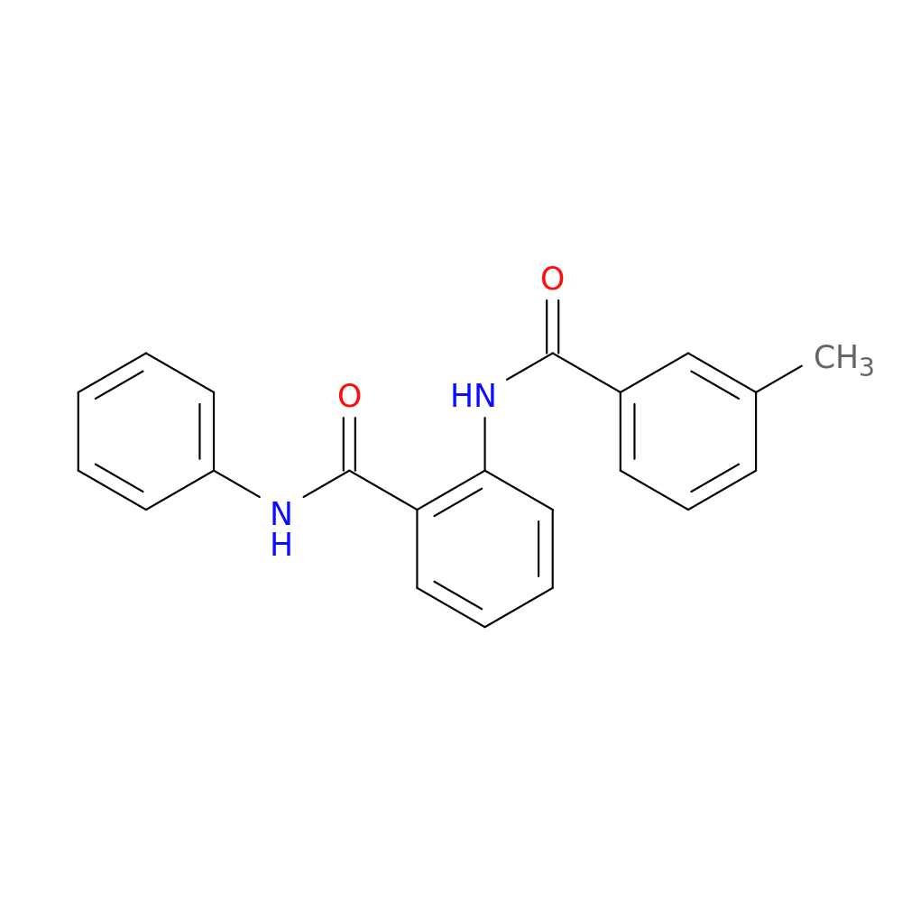2-[(3-methylbenzoyl)amino]-N-phenylbenzamide