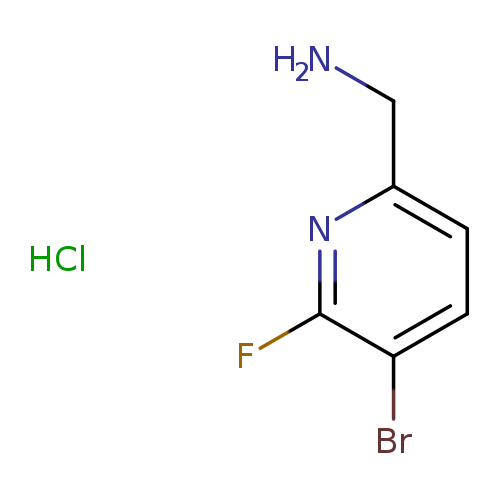 1-(5-bromo-6-fluoropyridin-2-yl)methanaminehydrochloride
