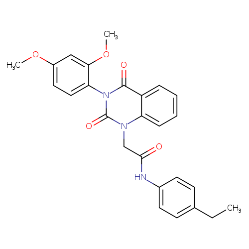 2-[3-(2,4-dimethoxyphenyl)-2,4-dioxo-1,2,3,4-tetrahydroquinazolin-1-yl]-N-(4-ethylphenyl)acetamide