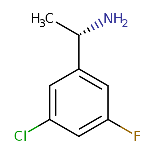 Benzenemethanamine, 3-chloro-5-fluoro-α-methyl-, (αS)-