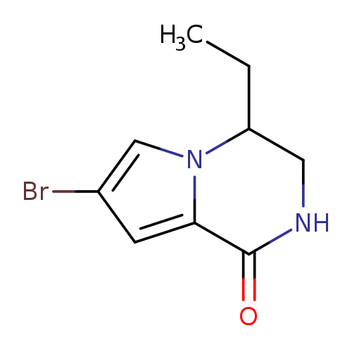 7-bromo-4-ethyl-1H,2H,3H,4H-pyrrolo[1,2-a]pyrazin-1-one
