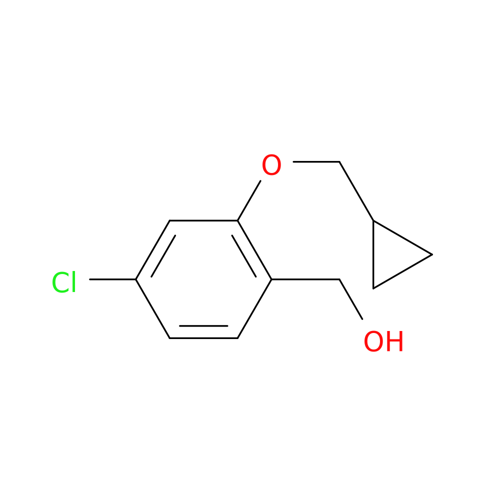 (4-Chloro-2-cyclopropylmethoxy-phenyl)-methanol