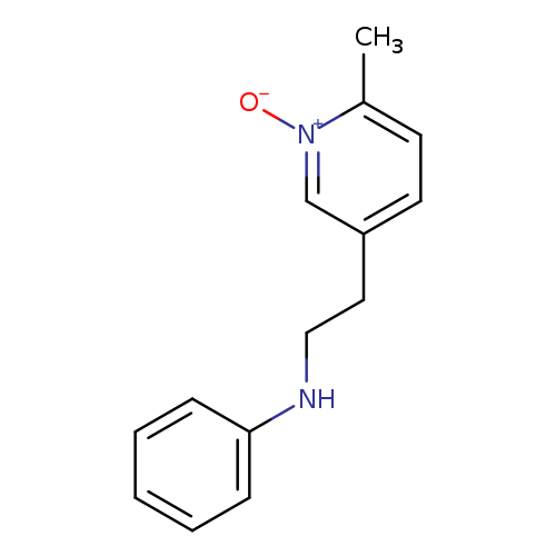 N-[2-(6-methyl-1-oxidopyridin-3-yl)ethyl]aniline