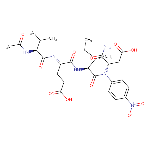 L-α-Asparagine, N-acetyl-L-valyl-L-α-glutamyl-L-isoleucyl-N-(4-nitrophenyl)-