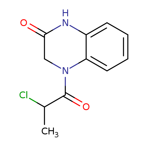 4-(2-Chloropropanoyl)-3,4-dihydroquinoxalin-2(1h)-one