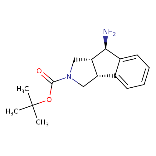 (3aR,8S,8aR)-tert-Butyl 8-amino-3,3a,8,8atetrahydroindeno[2,1-c]pyrrole-2(1H)-carboxylate