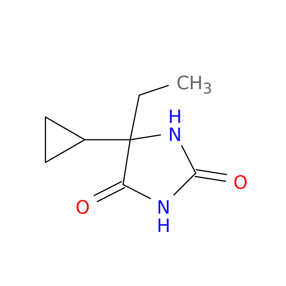 5-cyclopropyl-5-ethylimidazolidine-2,4-dione