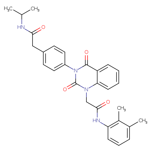 2-[4-(1-{[(2,3-dimethylphenyl)carbamoyl]methyl}-2,4-dioxo-1,2,3,4-tetrahydroquinazolin-3-yl)phenyl]-N-(propan-2-yl)acetamide