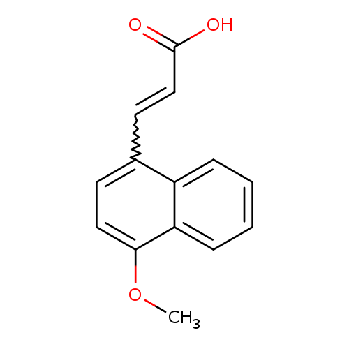 2-Propenoic acid, 3-(4-methoxy-1-naphthalenyl)-