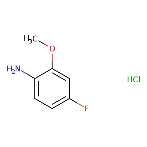 Benzenamine, 4-fluoro-2-methoxy-, hydrochloride (1:1)